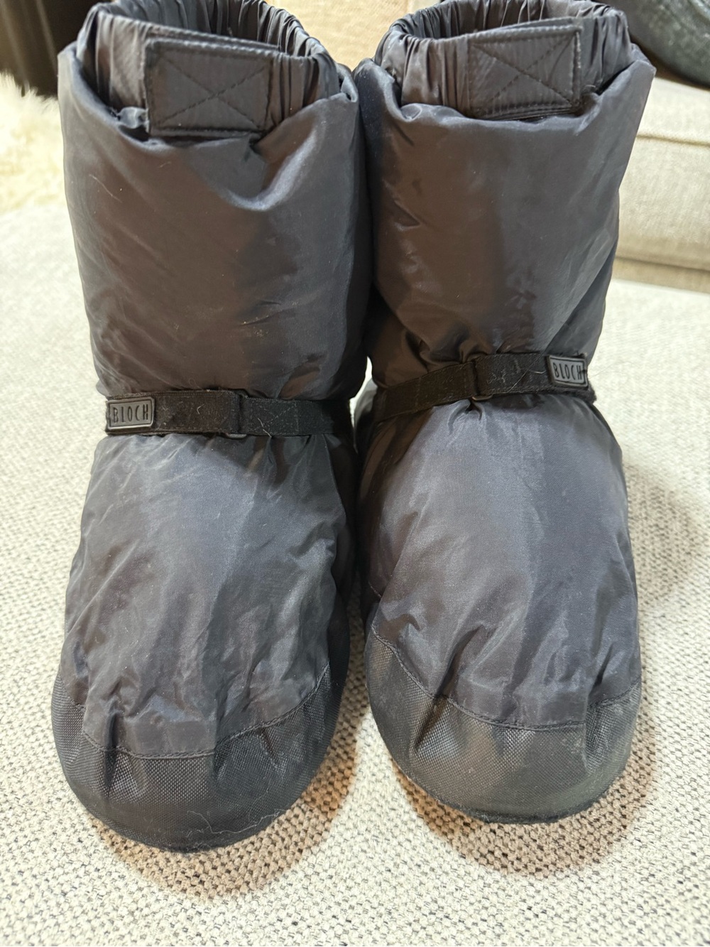 Bloch Black Warm-up Dance Booties M